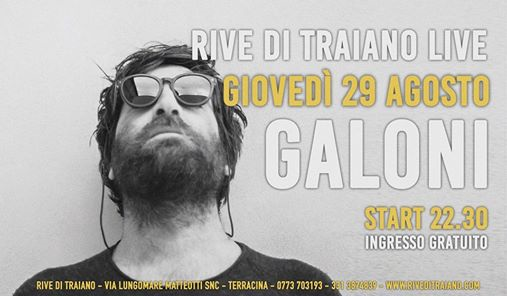 29.08.2019 // Galoni // riveDi traiano LIVE