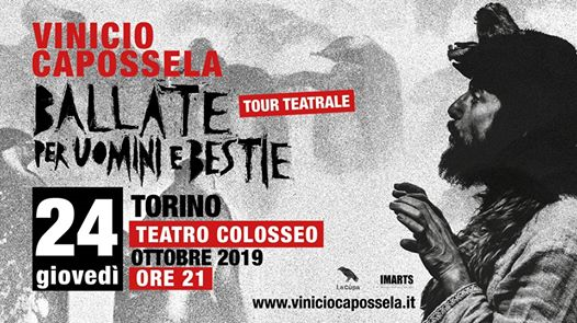 Vinicio Capossela • Teatro Colosseo, Torino