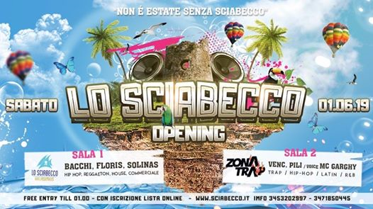 Lo Sciabecco - Opening Party - Summer 2019