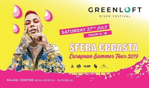 Sfera Ebbasta- European Summer Tour 2019: Nova Gorica!