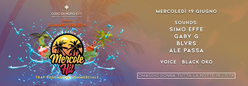 Mercoledì 19.06 - Mercole-Hit ︴Summer Vibes Catch The Waves