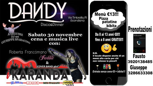Ikaranda & Roberta Francomano Live al Dandy di Scandiano