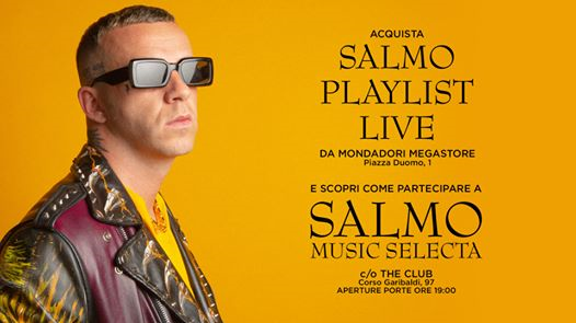 Salmo Music Selecta - Milano